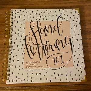 Hand lettering 101 - Workbook - New!